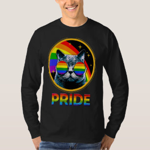 Gay Pride Vintag Lgbt Rainbow Flag Lesbian Bisexu T-Shirt