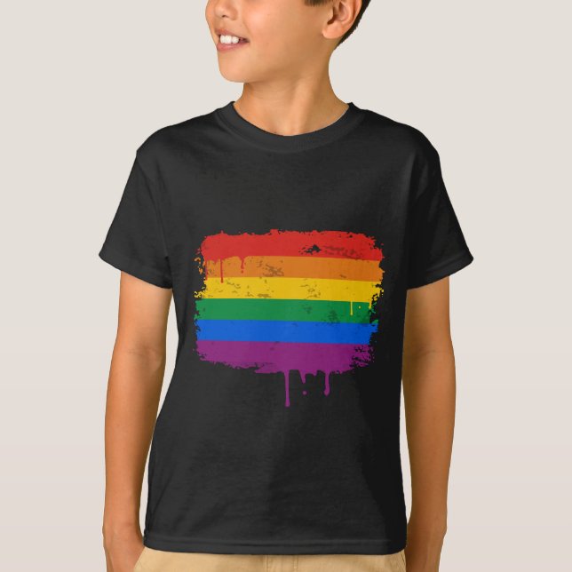 Gay Pride-Waren T-Shirt (Vorderseite)