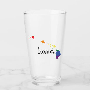 Gay Pride Zuhause  Hawaii Glas