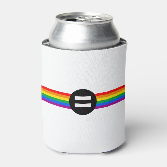 Gay Rights Flag Dosenkühler (Kanne Vorderseite)