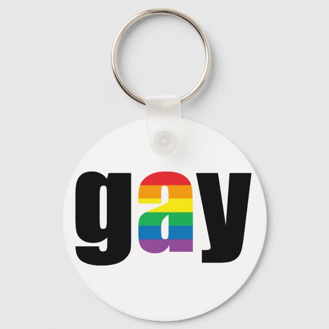 Gay Schlüsselanhänger (Vorderseite)