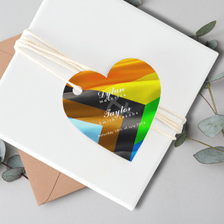 Gay-Schwesternhochzeit-Stolzflagge-Typografie Geschenkanhänger