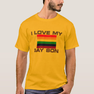 Gay Support l Liebe meinem schwulen Sohn Regenboge T-Shirt