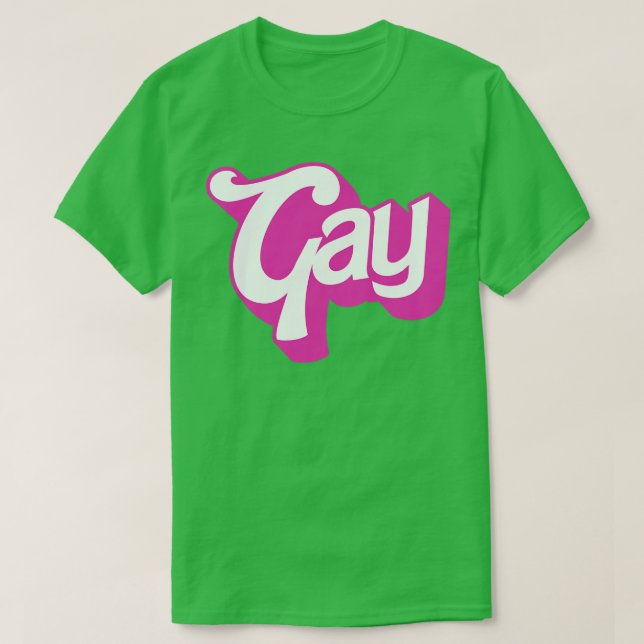Gay T-Shirt (Design vorne)