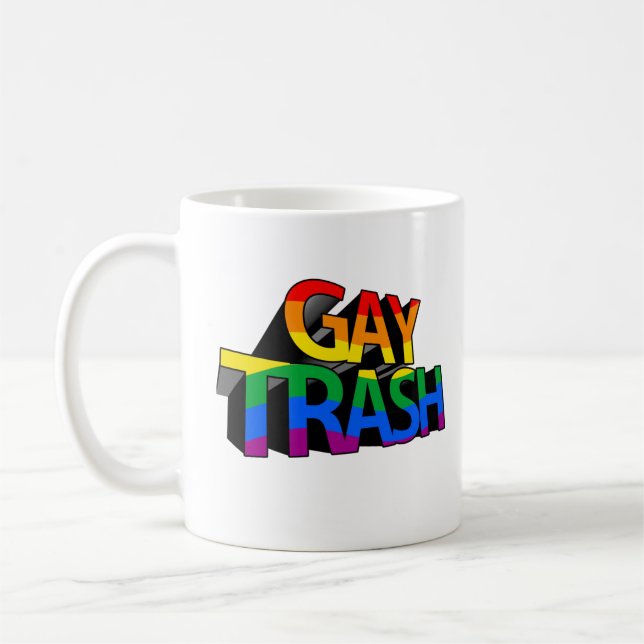 Gay Trash Kaffeetasse (Links)