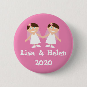 Gay Wedding Button