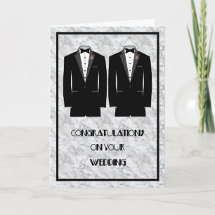 Gay Wedding Card Karte