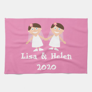 Gay Wedding Geschirrtuch