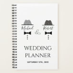Gay Wedding Planer<br><div class="desc">Planen Sie Ihren perfekten Tag mit diesem modernen,  eleganten und schicken,  schwarz-weißen Gay Wedding Planner. Dieser einzigartige Planer behalte Ihre Feier,  organisiert und stilvoll,  bietet ein nahtloses Erlebnis für gleichgeschlechtliche Paare,  die eine unvergessliche und wunderschöne Hochzeit erleben möchten.</div>
