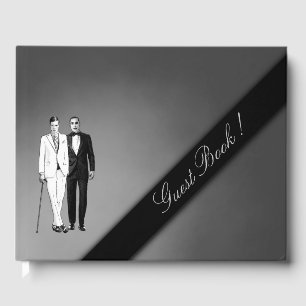 Gay Wedding Sinnlich Silver Gast Book Gästebuch