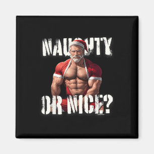 Gay Xmas Muskel Daddy Bär Netter Santa Pride Lgbtq Magnet