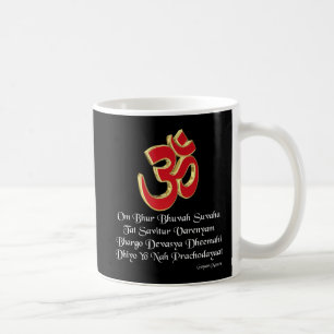 Gayatri Mantra Kaffeetasse