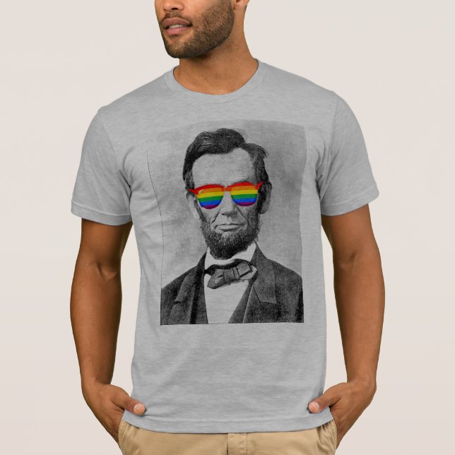 Gaybraham Lincoln T-Shirt (Vorderseite)