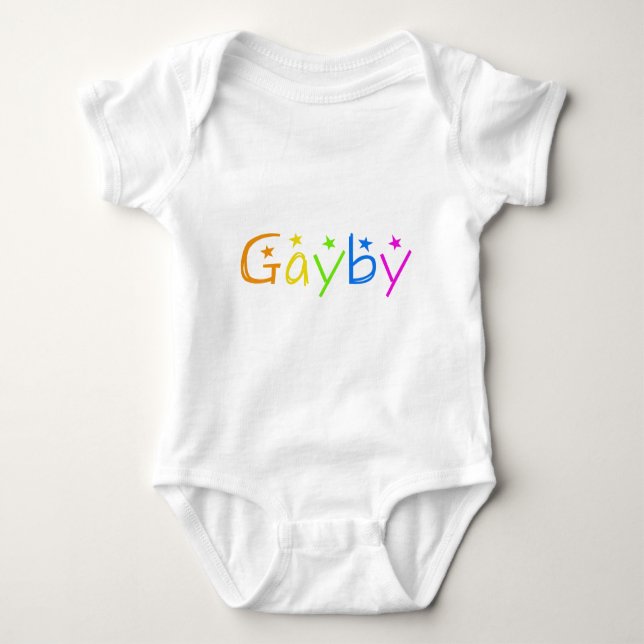 Gayby Baby Strampler (Vorderseite)