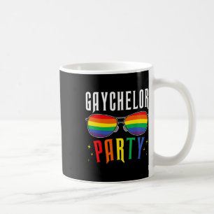 Gaychelor Gay Lesbian Lgbtq Pride Bachelor Party W Kaffeetasse