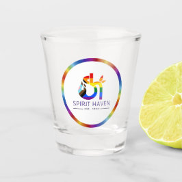 Gayest Logo je Shootglas Schnapsglas