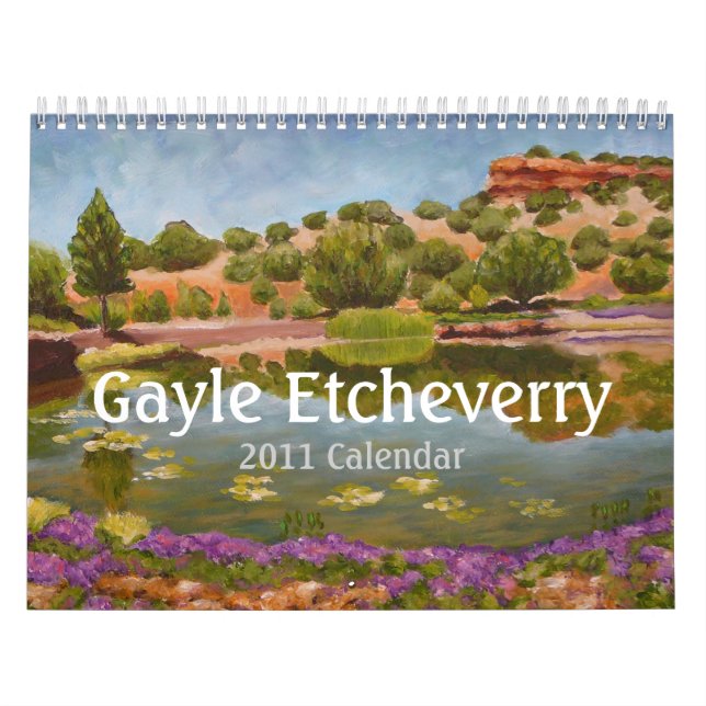 Gayle Etcheverry 2011 Kalender (Titelbild)