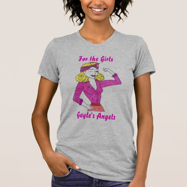 Gayles Engel - das Shirt der Frauen (Vorderseite)