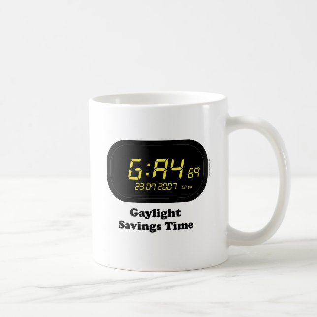 Gaylight Sparzeit Kaffeetasse (Rechts)