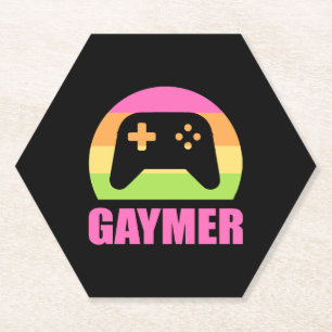 Gaymer Gamer und Nerd Geschenke Untersetzer