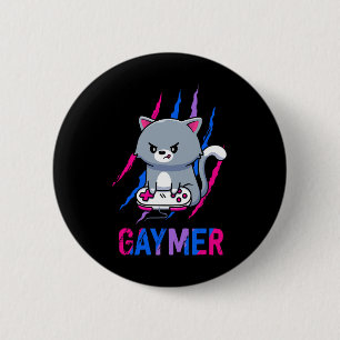 Gaymer Geek Pride Lgbt Video Game Lovers Geschenk Button