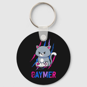 Gaymer Geek Pride Lgbt Video Game Lovers Geschenk Schlüsselanhänger