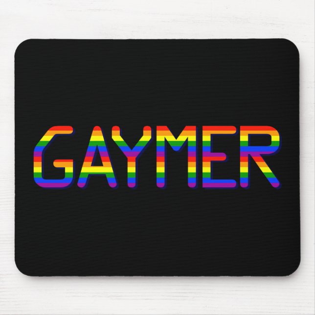 Gaymer Grafik Mousepad (Vorne)