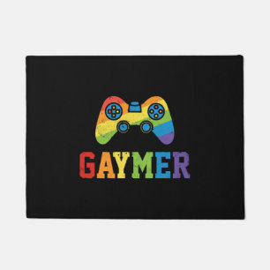 Gaymer LGBT Pride Geek Nerd Game Lover Fußmatte