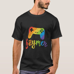 Gaymer Lgbt Rainbow Pride Parade März Kundgebung G T-Shirt