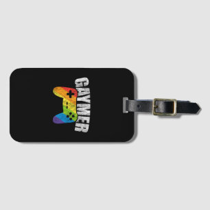 Gaymer Rainbow Flag Gaming Lesbian Gay Bisexual LG Gepäckanhänger