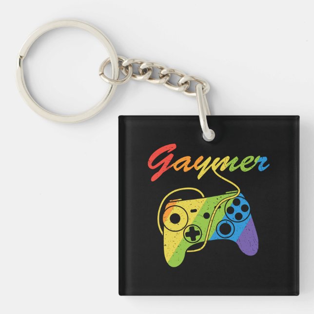 Gaymer | Rainbow Video Game Controller | Gaming (Devant)