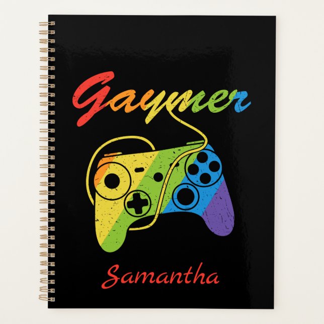 Gaymer | Rainbow Video Game Controller | Jeux (Devant)