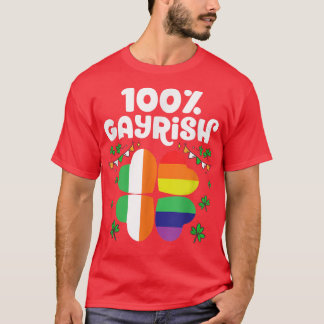 Gayrish Happy St Patrick's Day LGBT Pride T-Shirt