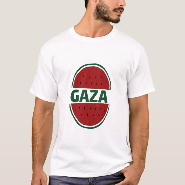 Gaza, Wassermelonen, Solidarität mit den Palästen, T-Shirt (Vorderseite)
