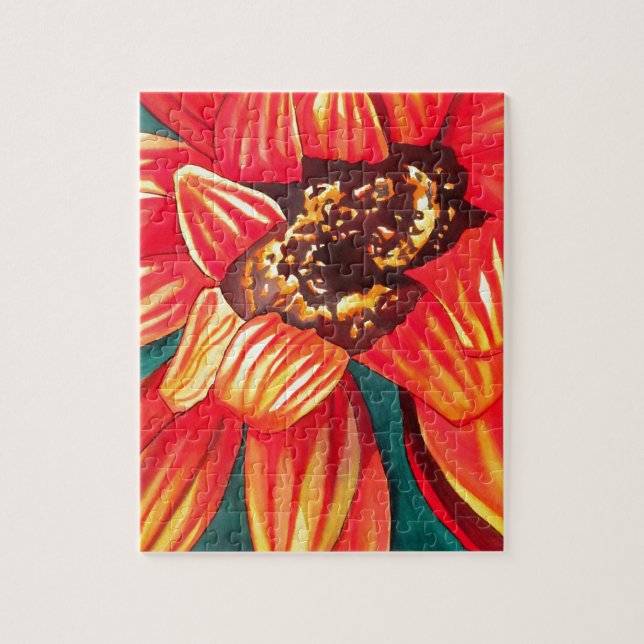 Gazania Wüstenkunst von Sacha Grossel (Vertikal)