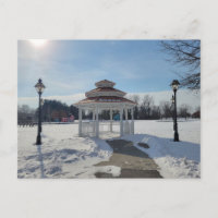 Gazebo d'hiver Taylor Michigan Carte postale