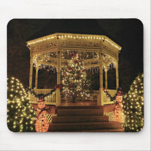 Gazebo Dressed für Weihnachten Mousepad