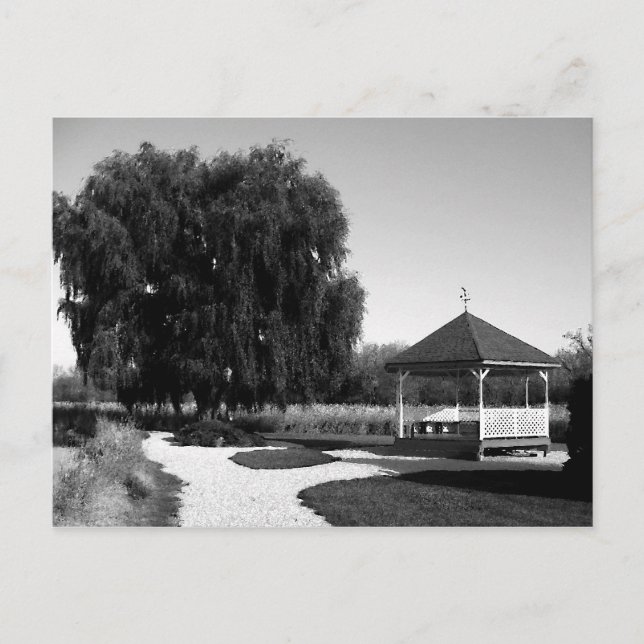 Gazebo Postkarte (Vorderseite)