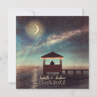 Gazebo Stargazing Faire-part de mariage