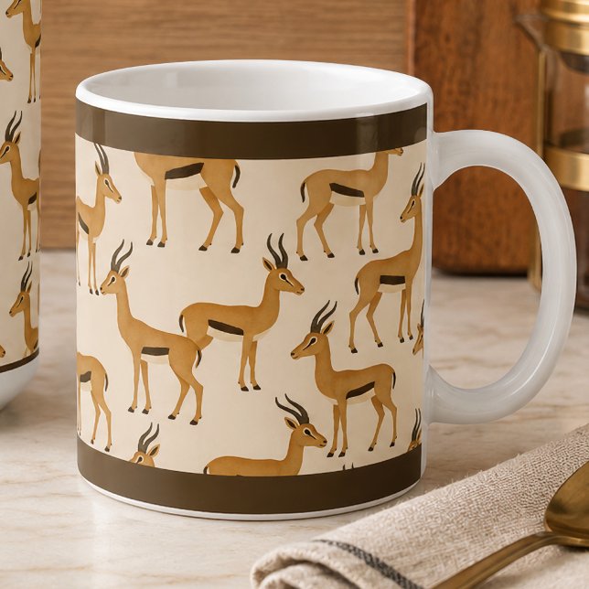 "GAZELLE" 11 OZ. KAFFEE KAFFEETASSE (Von Creator hochgeladen)