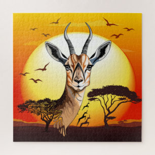 Gazelle African Antelope Wild Animal