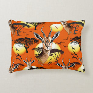 Gazelle African Antelope Wild Animal Dekokissen
