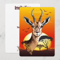 Gazelle African Antelope Wild Animal