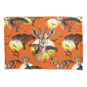 Gazelle African Antelope Wild Animal Kissenbezug