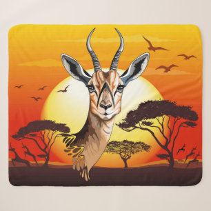 Gazelle African Antelope Wild Animal Sherpadecke