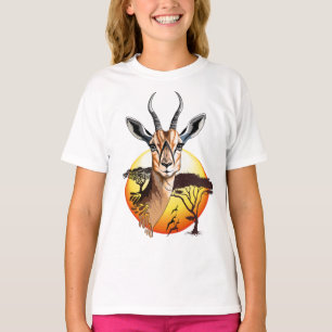 Gazelle African Antelope Wild Animal T-Shirt