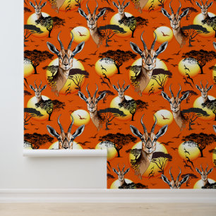 Gazelle African Antelope Wild Animal Tapete