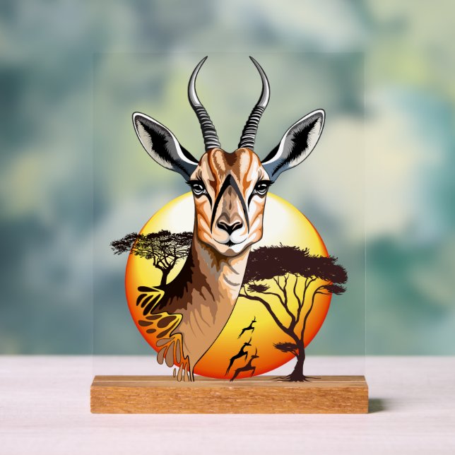 Gazelle Antelope africaine animal sauvage (Neutre)