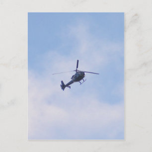 Gazelle Helicopter Postkarte