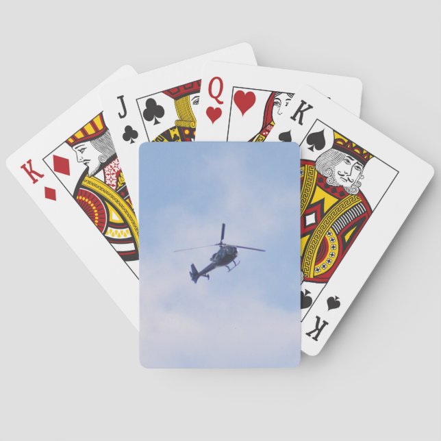 Gazelle Helicopter Spielkarten (Rückseite)